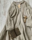 画像4: HALLELUJAH／Robe de femme de chambre 小間使いローブ衿付・flax