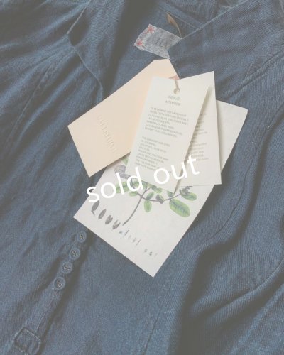 画像7: HALLELUJAH／【限定販売】1920s Nomad Dress No.2[ノマドドレス]・indigo