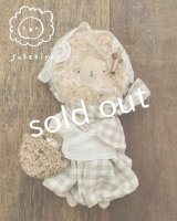 sukekiyo／おおきめスケキヨバッグチャーム・ばてんレース