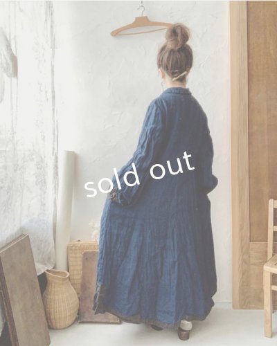 画像12: HALLELUJAH／【限定販売】1920s Nomad Dress No.2[ノマドドレス]・indigo