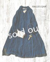 HALLELUJAH／【限定販売】1920s Nomad Dress No.2[ノマドドレス]・indigo