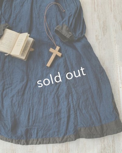 画像8: HALLELUJAH／【限定販売】1920s Nomad Dress No.2[ノマドドレス]・indigo