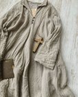 画像3: HALLELUJAH／Robe de femme de chambre 小間使いローブ衿付・flax