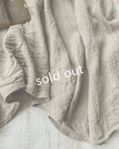 画像8: HALLELUJAH／Robe de femme de chambre 小間使いローブ衿付・flax