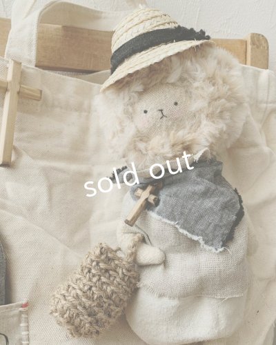 画像3: sukekiyo/おでかけスケかばん・グレーのうさちゃんとともに