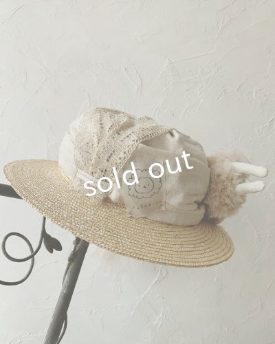 画像6: sukekiyo/うさキヨひめ、おぼうしに乗る