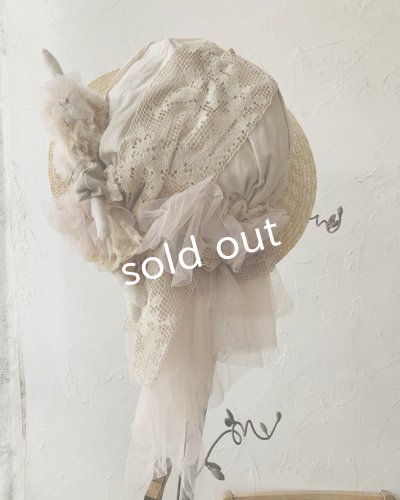 画像4: sukekiyo/うさキヨひめ、おぼうしに乗る