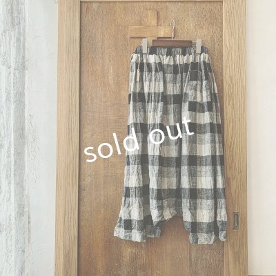 画像7: MARCHE' DE SOEUR/バギーパンツ・ブロックチェック