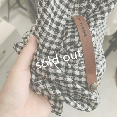 画像13: MARCHE' DE SOEUR／革ブレスチュニック・生成り