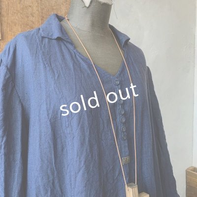 画像5: 【当店限定カラー】HALLELUJAH/Nomad Dress ノマドドレス・indigo×black