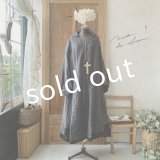 【当店限定カラー】HALLELUJAH/Nomad Dress ノマドドレス・ink black×black