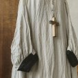 画像4: 【当店限定カラー】HALLELUJAH/Nomad Dress ノマドドレス・flax×black