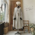 画像1: 【当店限定カラー】HALLELUJAH/Nomad Dress ノマドドレス・flax×black (1)