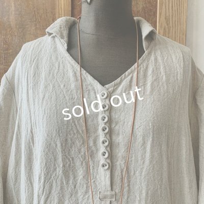 画像7: 【当店限定カラー】HALLELUJAH/Nomad Dress ノマドドレス・flax×black