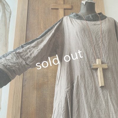 画像7: 【当店限定】HALLELUJAH/1980's Robe de Berger 羊飼いのローブ・brown×charcoal