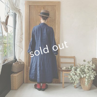 画像11: 【当店限定カラー】HALLELUJAH/Nomad Dress ノマドドレス・indigo×black