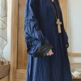 画像15: 【当店限定カラー】HALLELUJAH/Nomad Dress ノマドドレス・flax×black