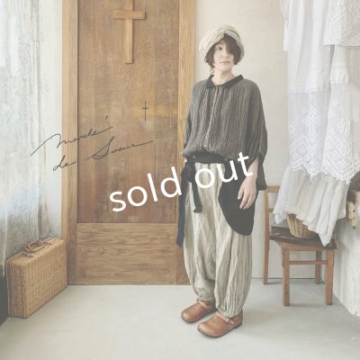 画像9: MARCHE' DE SOEUR／フレンチリネン・種蒔きBagたぽパンツ