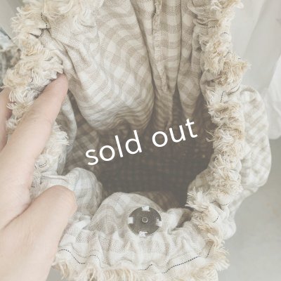 画像6: sukekiyo／スケキヨのぽわん巾着バッグ