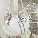 sukekiyo／スケキヨの蒼ラインショルダーバッグ