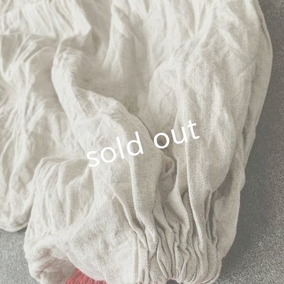 画像6: MARCHE' DE SOEUR／フレンチリネン・種蒔きBagたぽパンツ