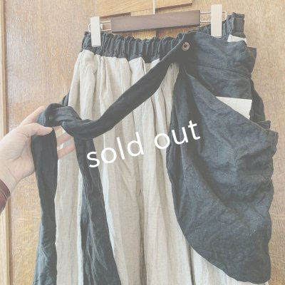 画像3: MARCHE' DE SOEUR／種蒔きBagスカート・黒バッグ