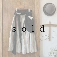 MARCHE' DE SOEUR／種蒔きBagスカート・黒バッグ