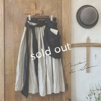 MARCHE' DE SOEUR／種蒔きBagスカート・黒バッグ