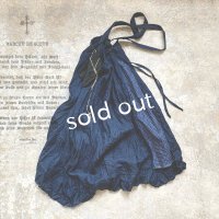 MARCHE' DE SOEUR／サスペンダーポケットスカート・インディゴ×ペイズリー