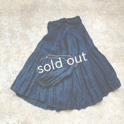 画像4: MARCHE' DE SOEUR／ギャザーブラウス・インディゴ