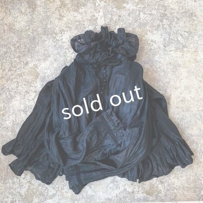 画像6: HALLELUJAH/Robe Medievale a Capuche 中世のフードローブ・indigo