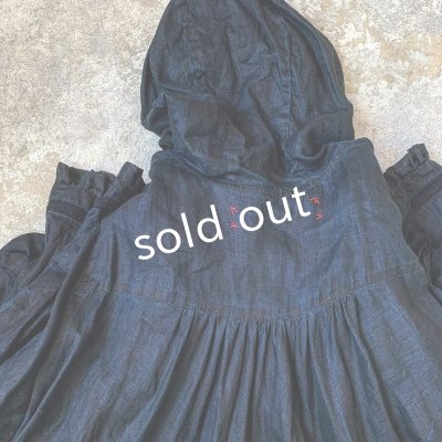 画像8: HALLELUJAH/Robe Medievale a Capuche 中世のフードローブ・indigo