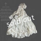 HALLELUJAH/Robe Medievale a Capuche 中世のフードローブ・off-white
