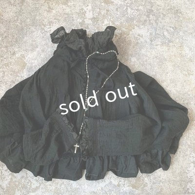 画像6: HALLELUJAH/Robe Medievale a Capuche 中世のフードローブ・black