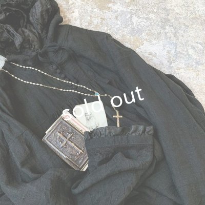 画像3: HALLELUJAH/Robe Medievale a Capuche 中世のフードローブ・black