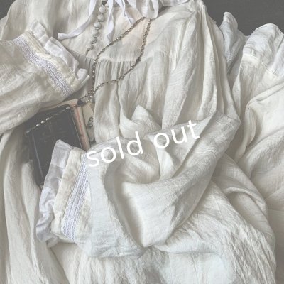 画像8: HALLELUJAH/Robe Medievale a Capuche 中世のフードローブ・off-white