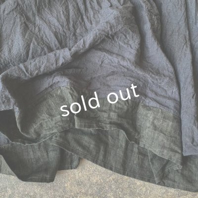 画像11: 【当店限定】HALLELUJAH/1980's Robe de Berger 羊飼いのローブ・ink black×charcoal