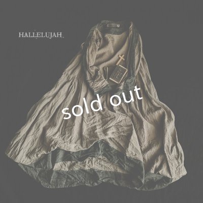 画像13: 【当店限定】HALLELUJAH/1980's Robe de Berger 羊飼いのローブ・brown×charcoal