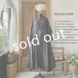 【当店限定】HALLELUJAH/1980's Robe de Berger 羊飼いのローブ・ink black×charcoal