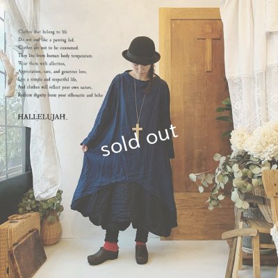 画像2: 当店限定 HALLELUJAH/1930's Robe・indigo×dark navy