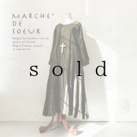 MARCHE' DE SOEUR／サイドタックワンピース・カーキ