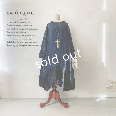 画像4: 当店限定 HALLELUJAH/1930's Robe・indigo×dark navy