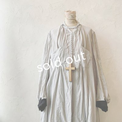 画像4: 当店限定 HALLELUJAH／羊飼いのノマドドレス・Light Gray×Black