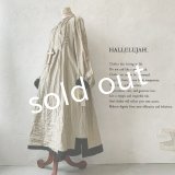当店限定 HALLELUJAH／羊飼いのノマドドレス・Sand Baige×Black