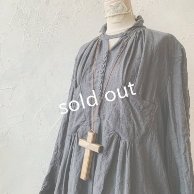 画像4: 当店限定 HALLELUJAH/羊飼いのノマドドレス・Ink Black×Black