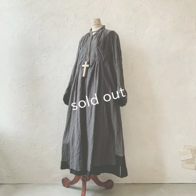 画像2: 当店限定 HALLELUJAH／羊飼いのノマドドレス・Ink Black×Black