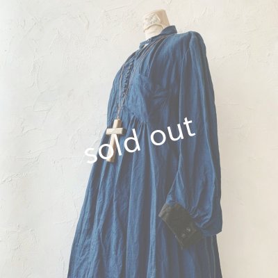 画像3: 当店限定 HALLELUJAH/羊飼いのノマドドレス・Indigo×Black