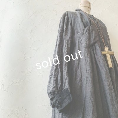 画像3: 当店限定 HALLELUJAH/羊飼いのノマドドレス・Ink Black×Black