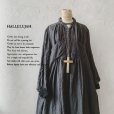 画像1: 当店限定 HALLELUJAH／羊飼いのノマドドレス・Ink Black×Black (1)