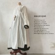 画像1: 当店限定 HALLELUJAH／羊飼いのノマドドレス・Off White×Black (1)